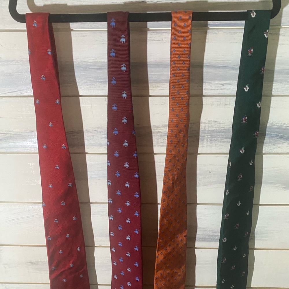 Brooks Brothers Tie Lot of Four
